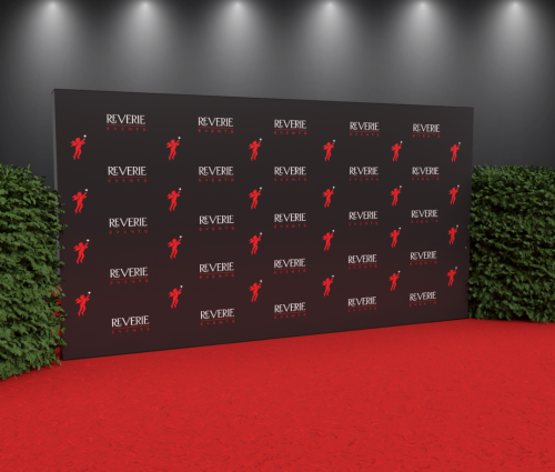 15' Step and Repeat Ready Pop Lite Pop Up Display