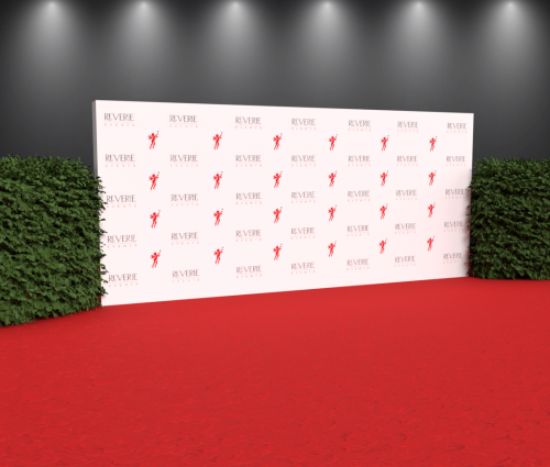 20' Step and Repeat Ready Pop Lite Display