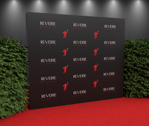 8' Step and Repeat Straight Ready Pop Lite Display