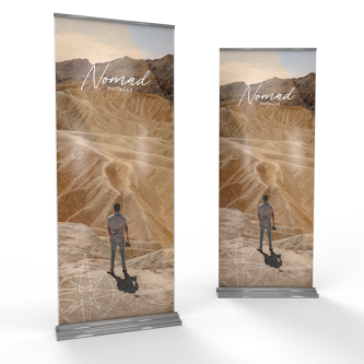 CB EASY CHOICE BETTER- ROLL UP RETRACTABLE BANNER STAND