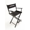 Imprinted Gold Medal Contemporary Director's Chair 24" black