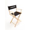 Imprinted Gold Medal Contemporary Director's Chair 24" natural
