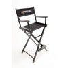 Imprinted Gold Medal Contemporary Director's Chair 30" black
