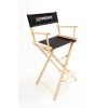 Imprinted Gold Medal Contemporary Director's Chair 30" natural