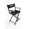 Imprinted Gold Medal Commercial Director's Chair 24" black