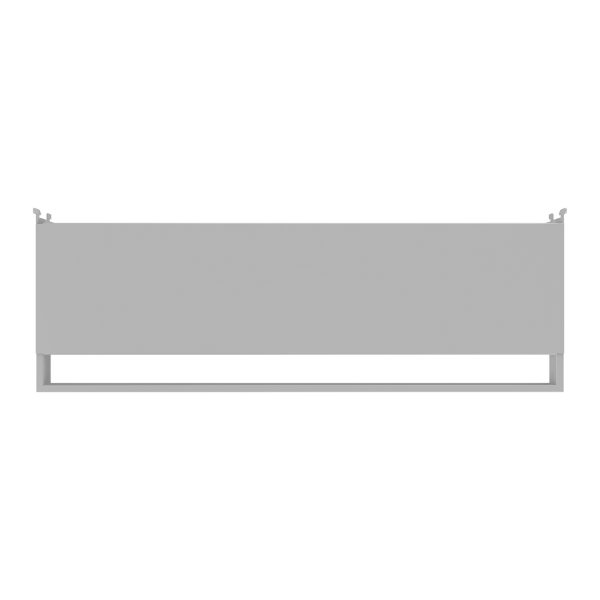 MODIFY SHELF WITH HANG BAR-Gray