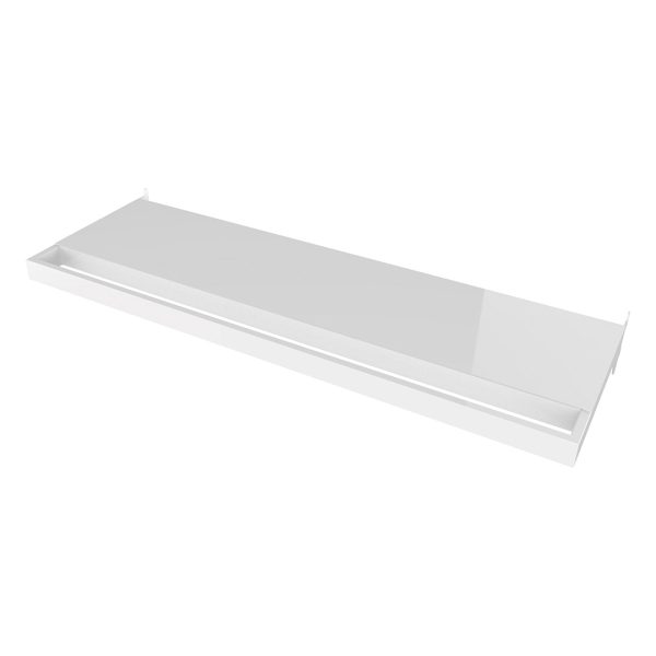 MODIFY SHELF WITH HANG BAR-White