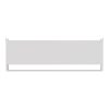 MODIFY SHELF WITH HANG BAR-White