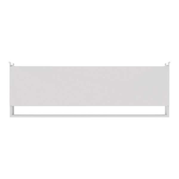 MODIFY SHELF WITH HANG BAR-White