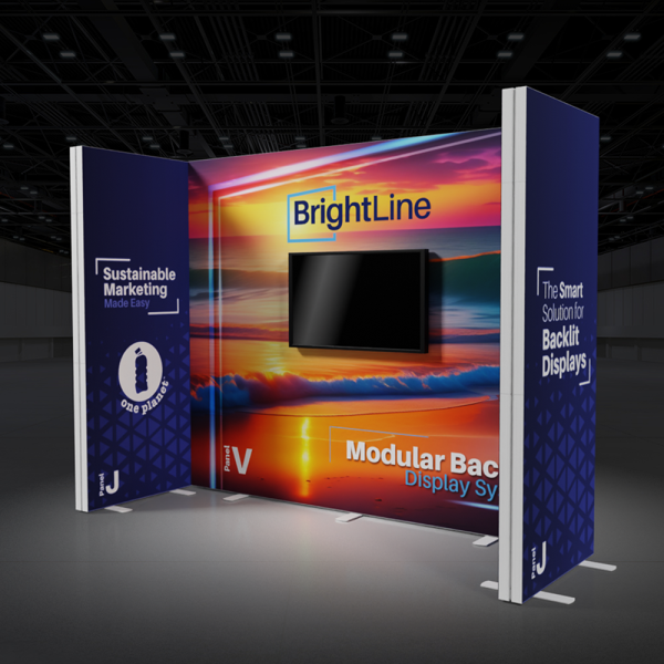 10ft BrightLine Backlit Display Kit 10-JVJ