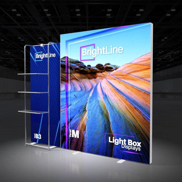 10ft BrightLine Backlit Display Kit 10-Merchandiser M