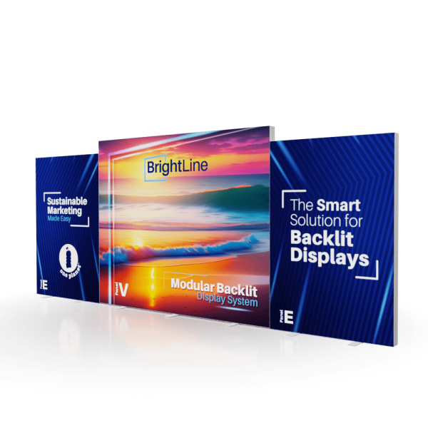 20' Brightline backlit display kit eve
