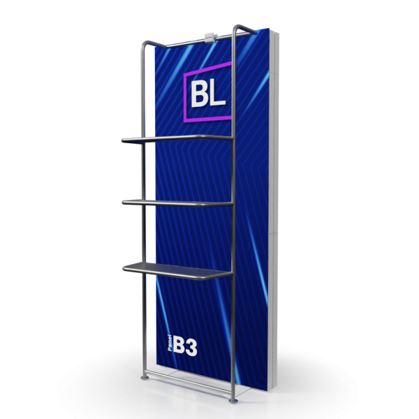 3ft BrightLine Merchandiser Backlit Display