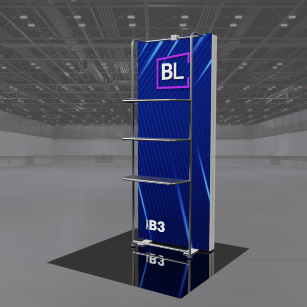 3ft BrightLine Merchandiser Backlit Display