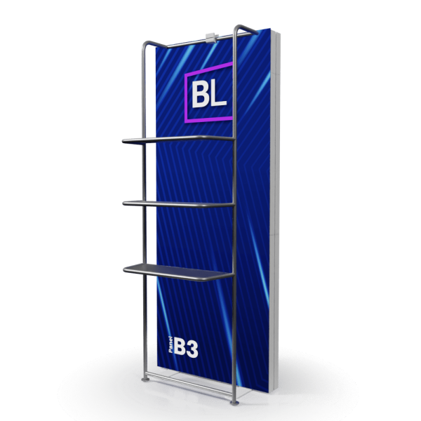 3ft BrightLine Merchandiser Backlit Display