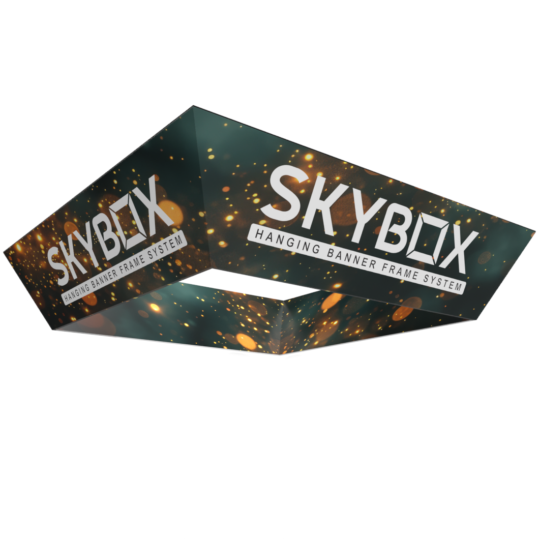 Skybox Hanging Sign Square Tapered Double Sided