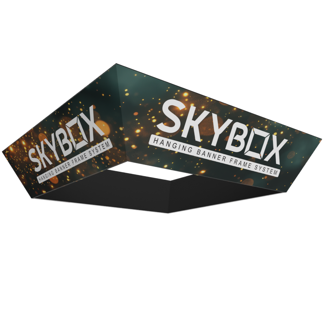 Skybox Hanging Sign Square Tapered Single Sided