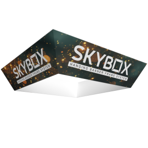 Skybox Hanging Sign Square Tapered Single Sided