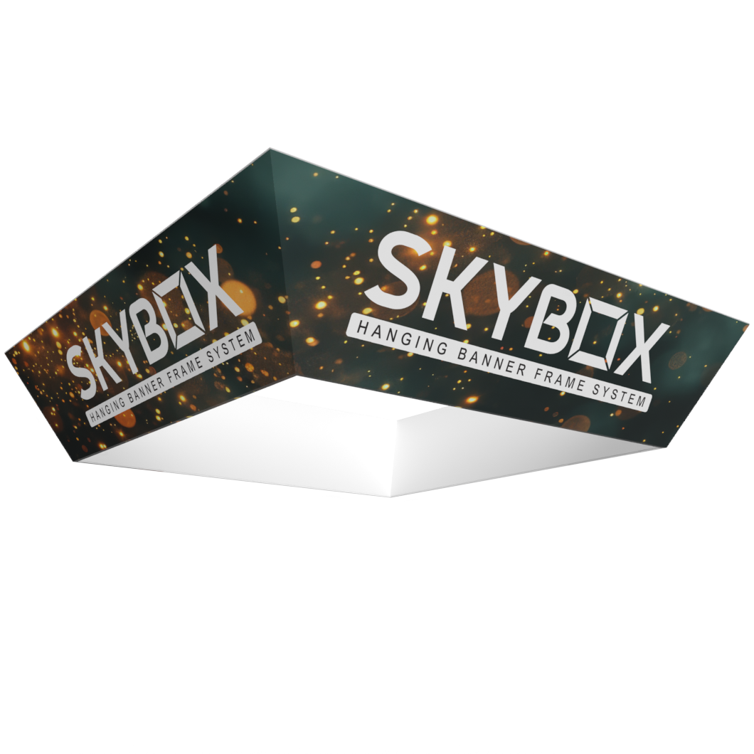 Skybox Hanging Sign Square Tapered Single Sided