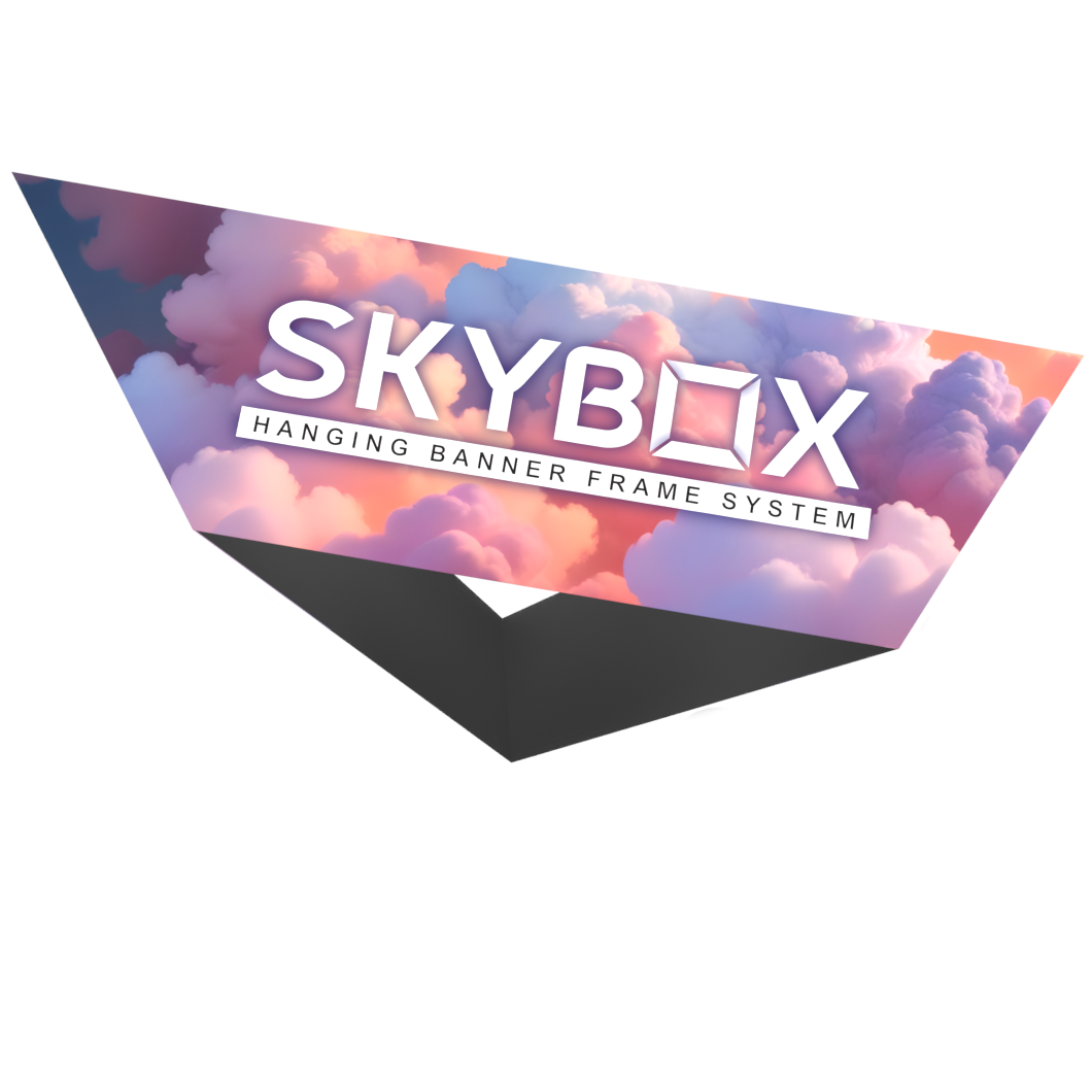 Skybox Hanging Sign Triangle Tapered Single Sided