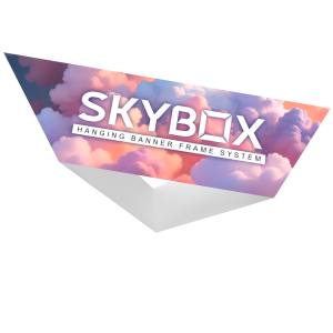 Skybox Hanging Sign Triangle Tapered Single Sided