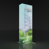 2.5′ BACKLIT HOP UP TENSION FABRIC DISPLAY-Stage 3-Architectural