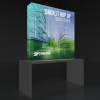 5′ BACKLIT HOP UP TENSION FABRIC DISPLAY