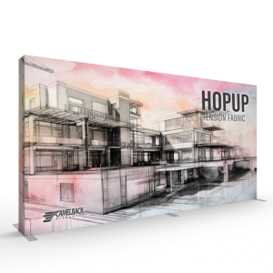 HopUp 20ft Pop Up Fabric Display