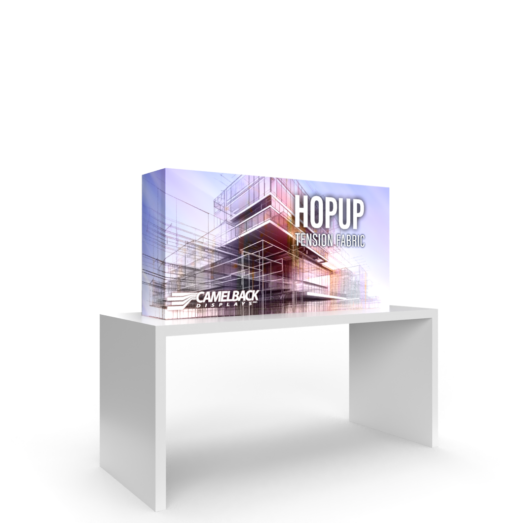 HOPUP 5ft Tabletop Pop Up Display