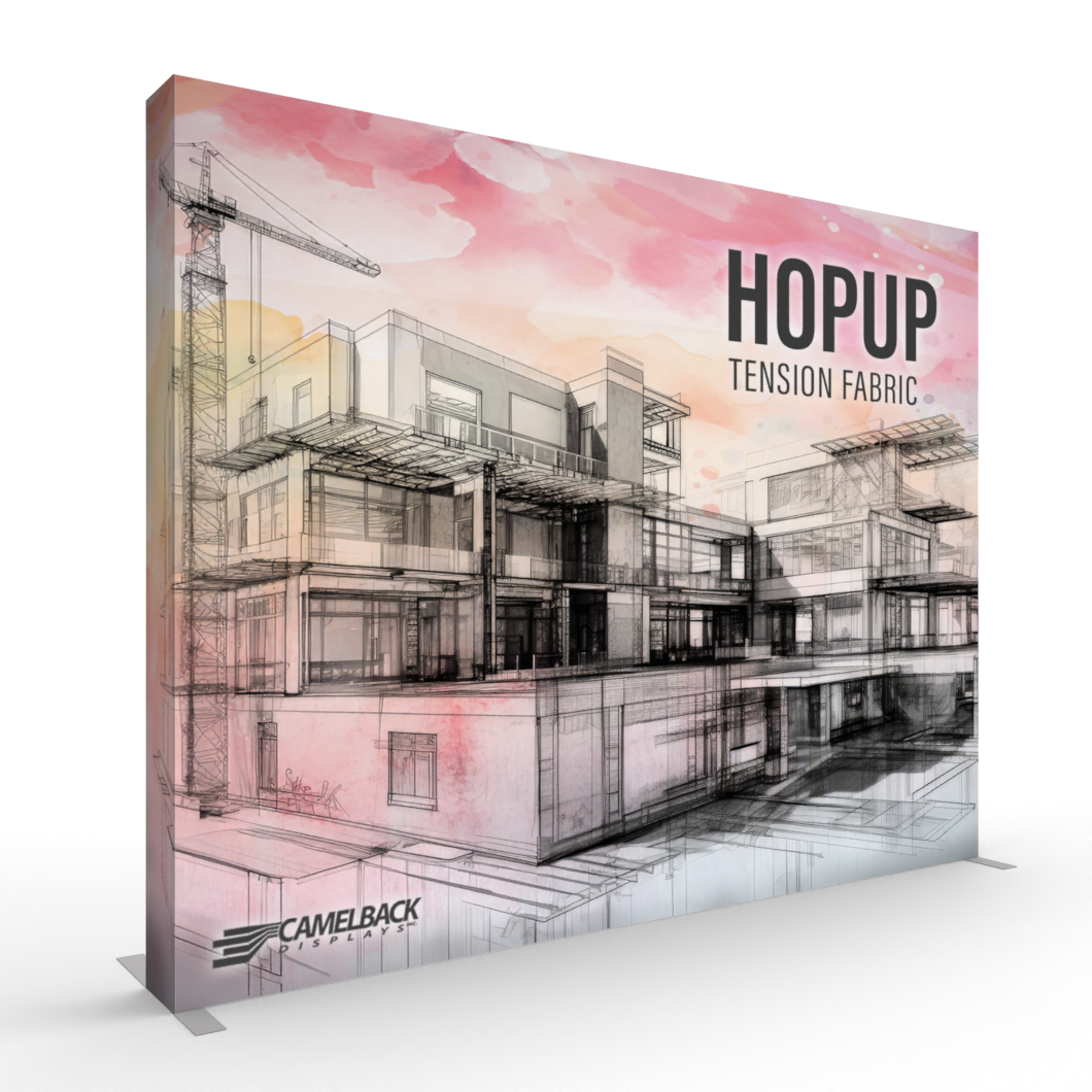 HopUp 15ft Pop Up Fabric Display
