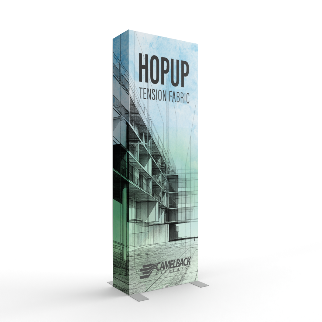Hop Up 2.5ft Pop up Display