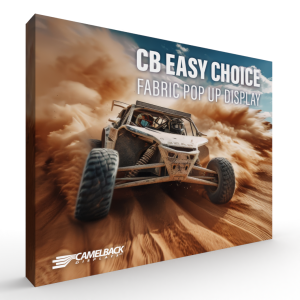 CB Easy Choice 10ft. Fabric Pop Up Display Straight