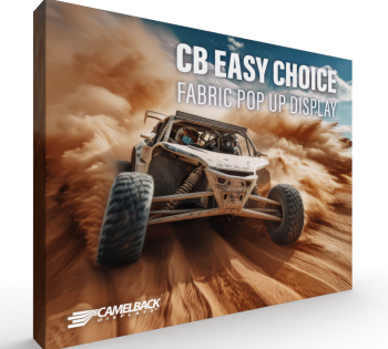 CB Easy Choice 10ft. Fabric Pop Up Display Straight