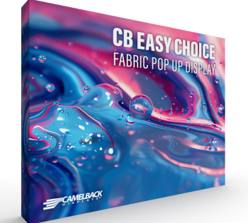 CB Easy Choice 10ft. Fabric Pop Up Display Straight Opt2-Current View