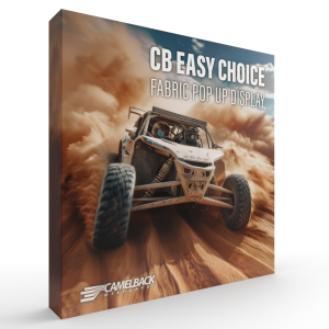 CB Easy Choice 8ft. Fabric Pop Up Display Straight
