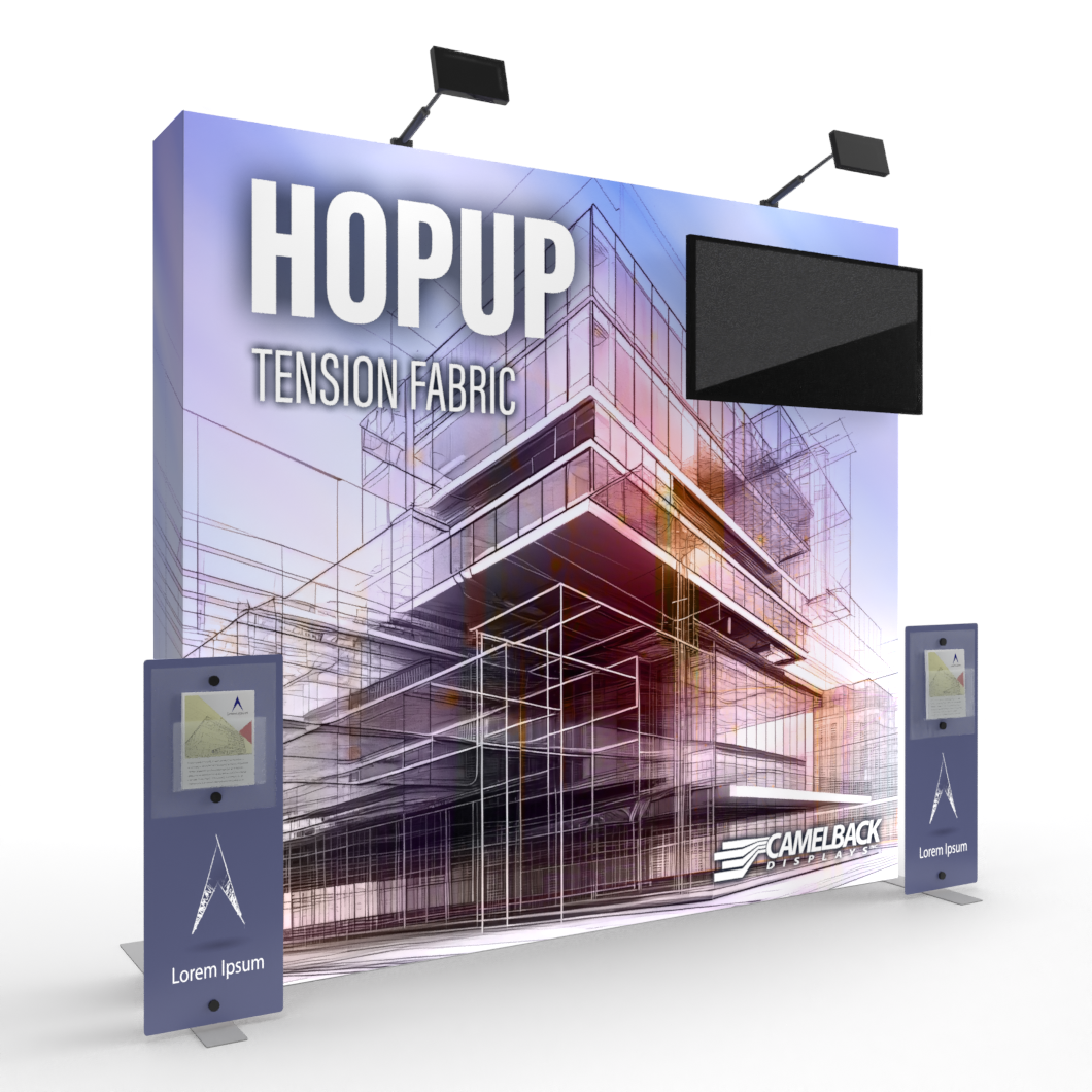 HopUp Dimensions Popup Display 1
