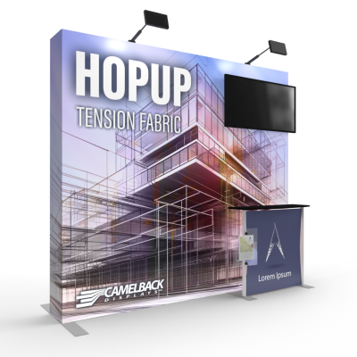 HopUp Dimensions Popup Display 2