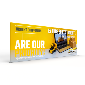 EZ Tube 20 FT Straight Tension Fabric Display