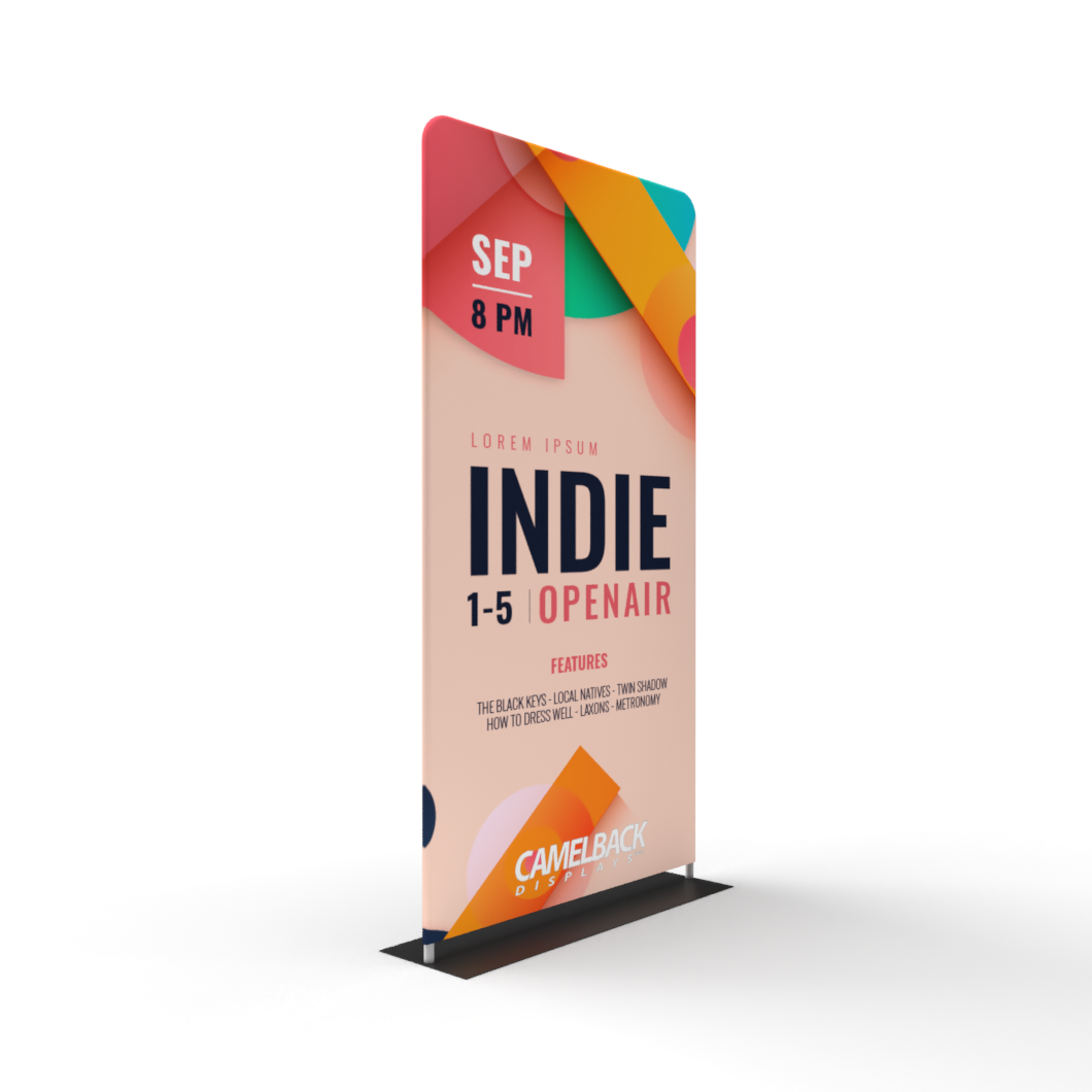 36″ EZ Extend Tension Fabric Banner Stands