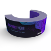 EZ Fabric Curved Quad Counter