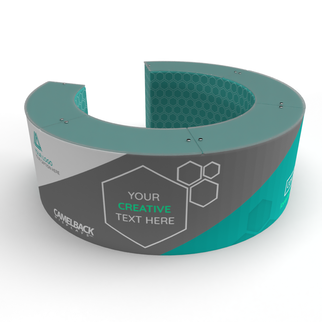 EZ Fabric Curved Quint Counter