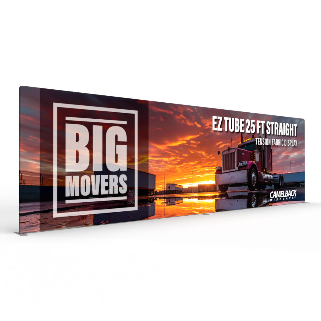 EZ Tube 25 FT Straight Tension Fabric Display