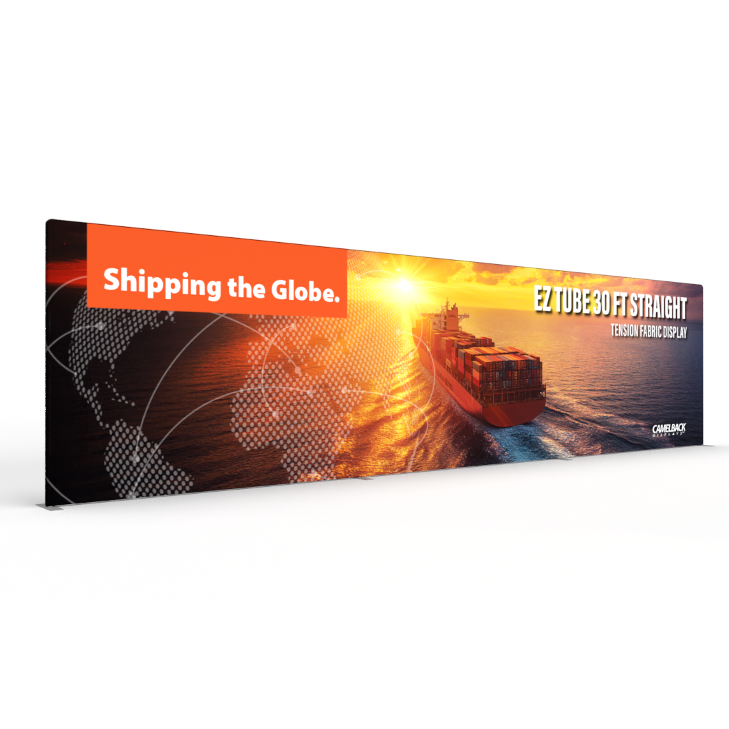 EZ Tube 30 FT Straight Tension Fabric Display