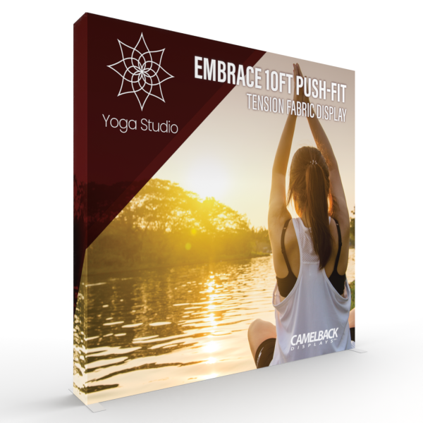 Embrace 10ft Push-Fit Tension Fabric Display