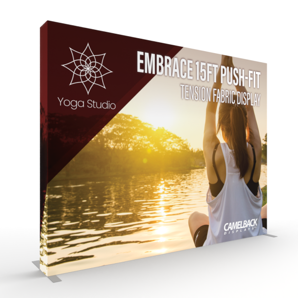 Embrace 15ft Push-Fit Tension Fabric Display