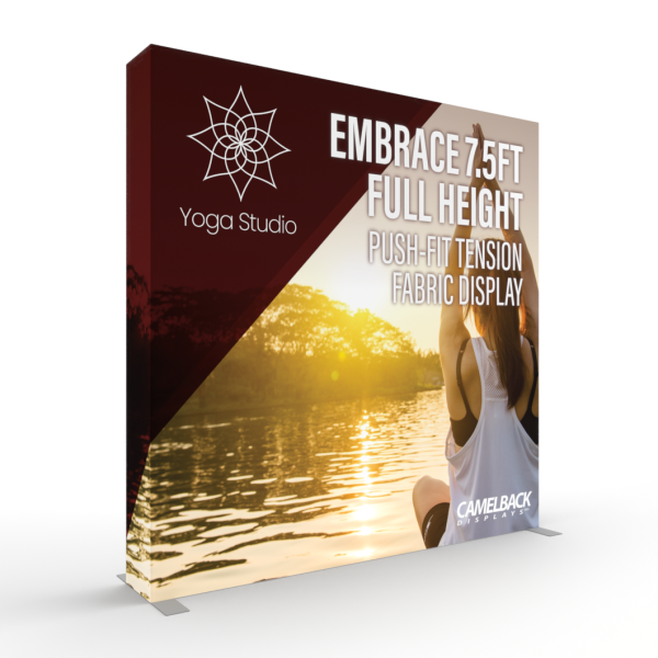 Embrace 7.5ft Full Height Push-Fit Tension Fabric Display