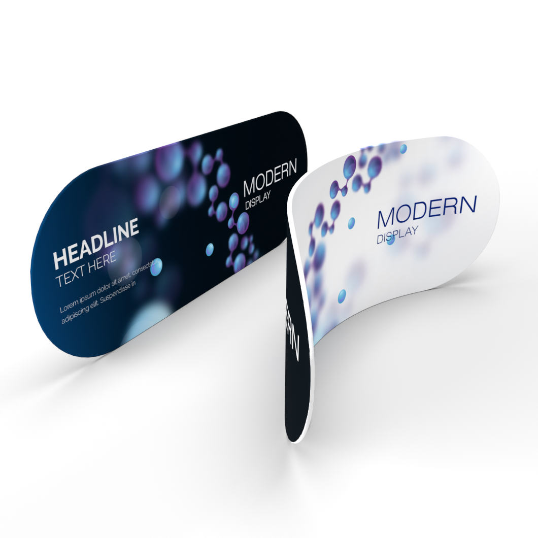 EZ Tube Kicktail Tension Fabric Displays