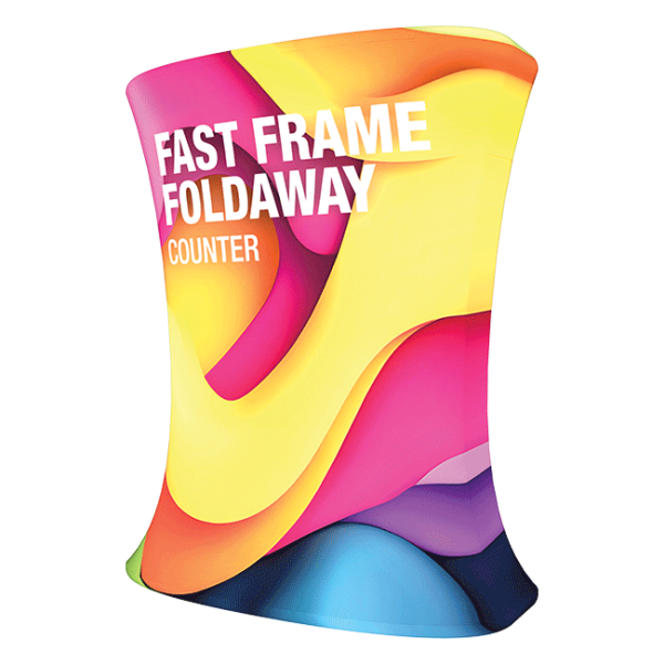Fast Frame Foldaway Backlit Counter