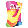 Fast Frame Foldaway Backlit Counter