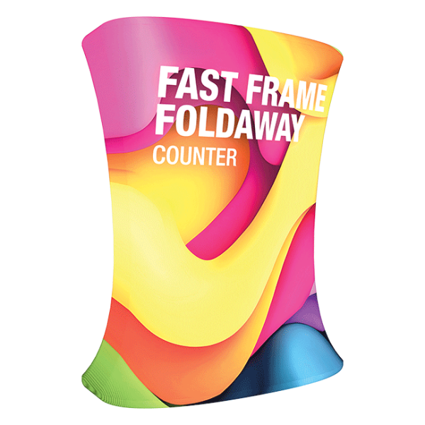 Fast Frame Foldaway Backlit Counter